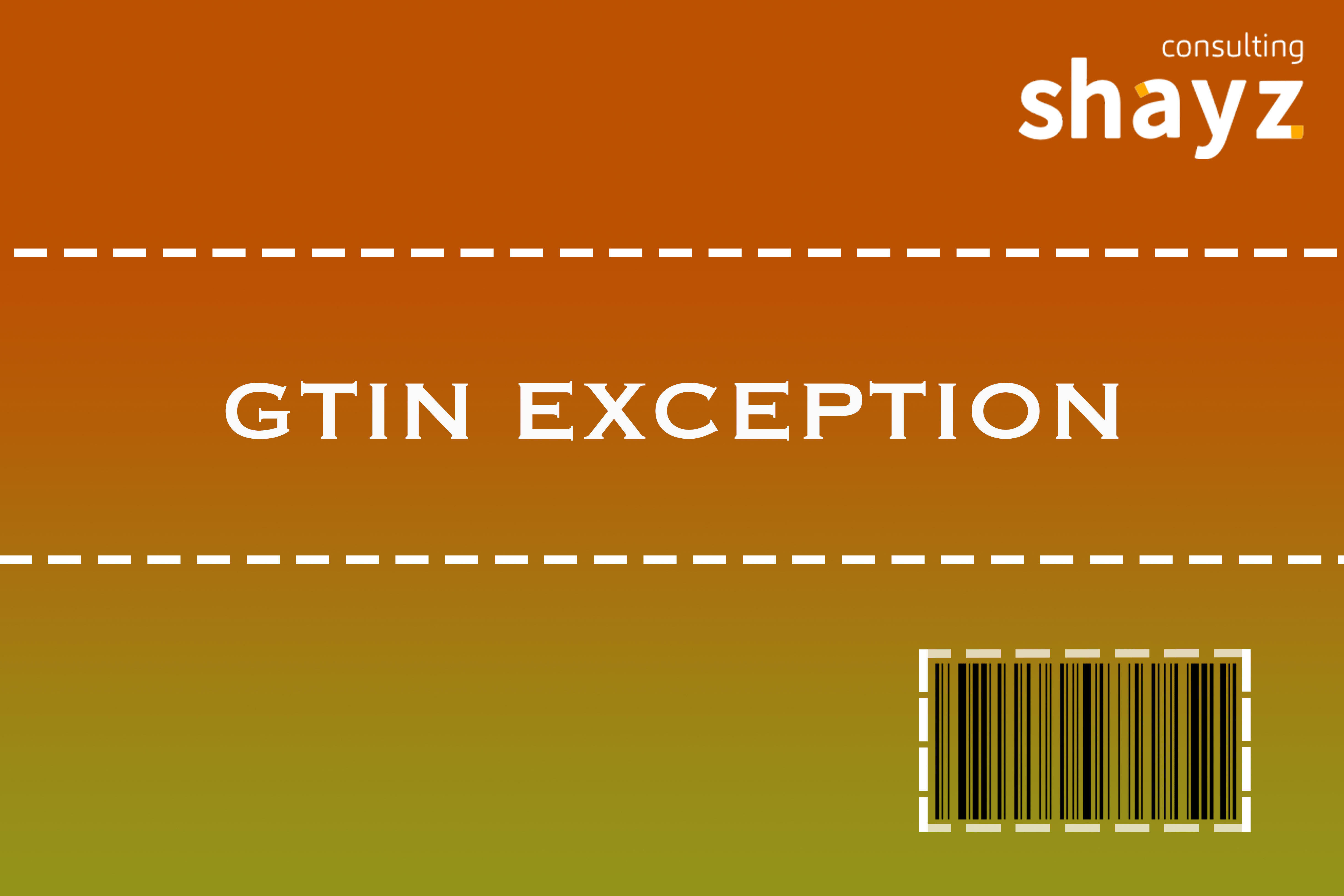 „GTIN Exception“ programa