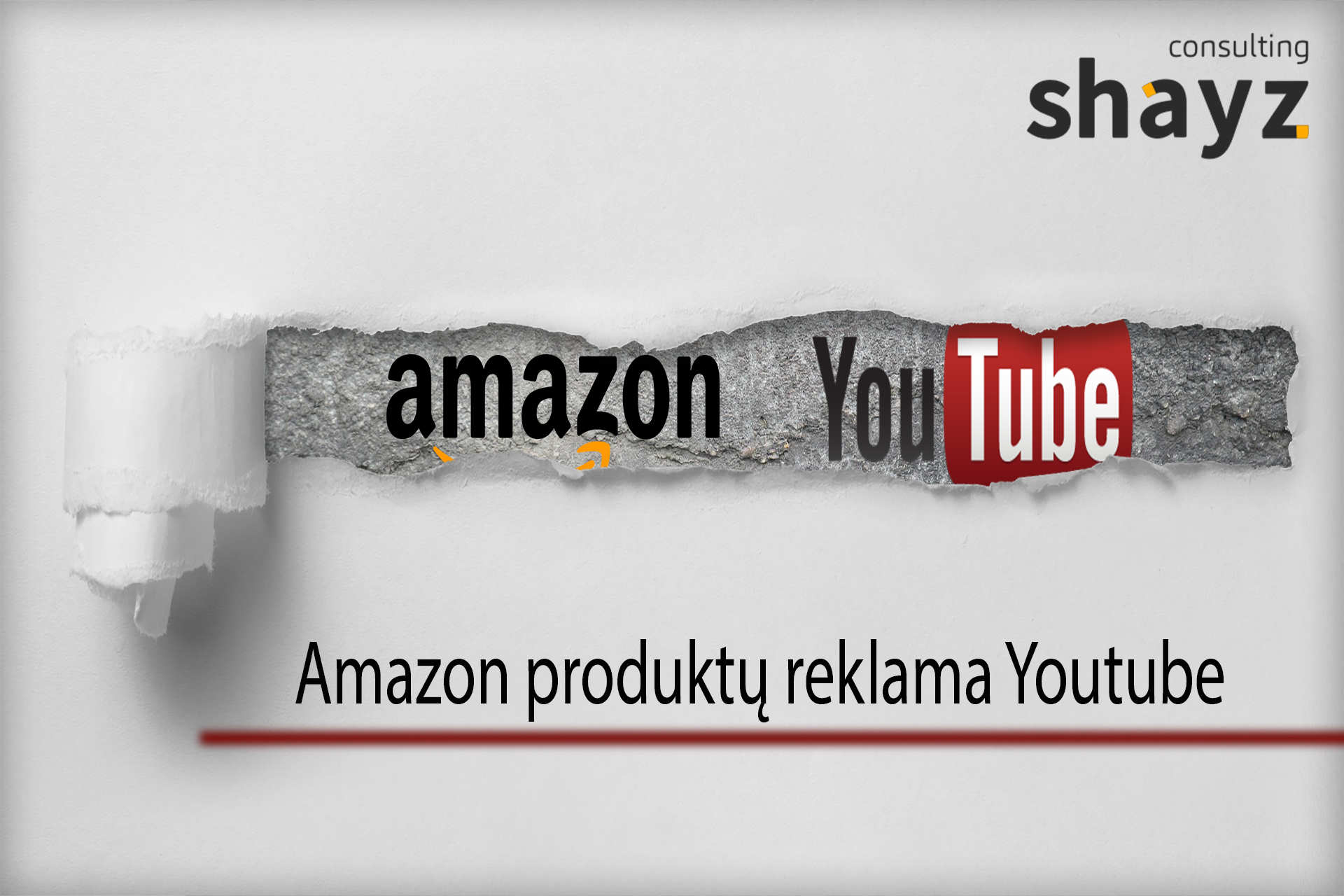“Amazon” produktų reklama „YOUTUBE“